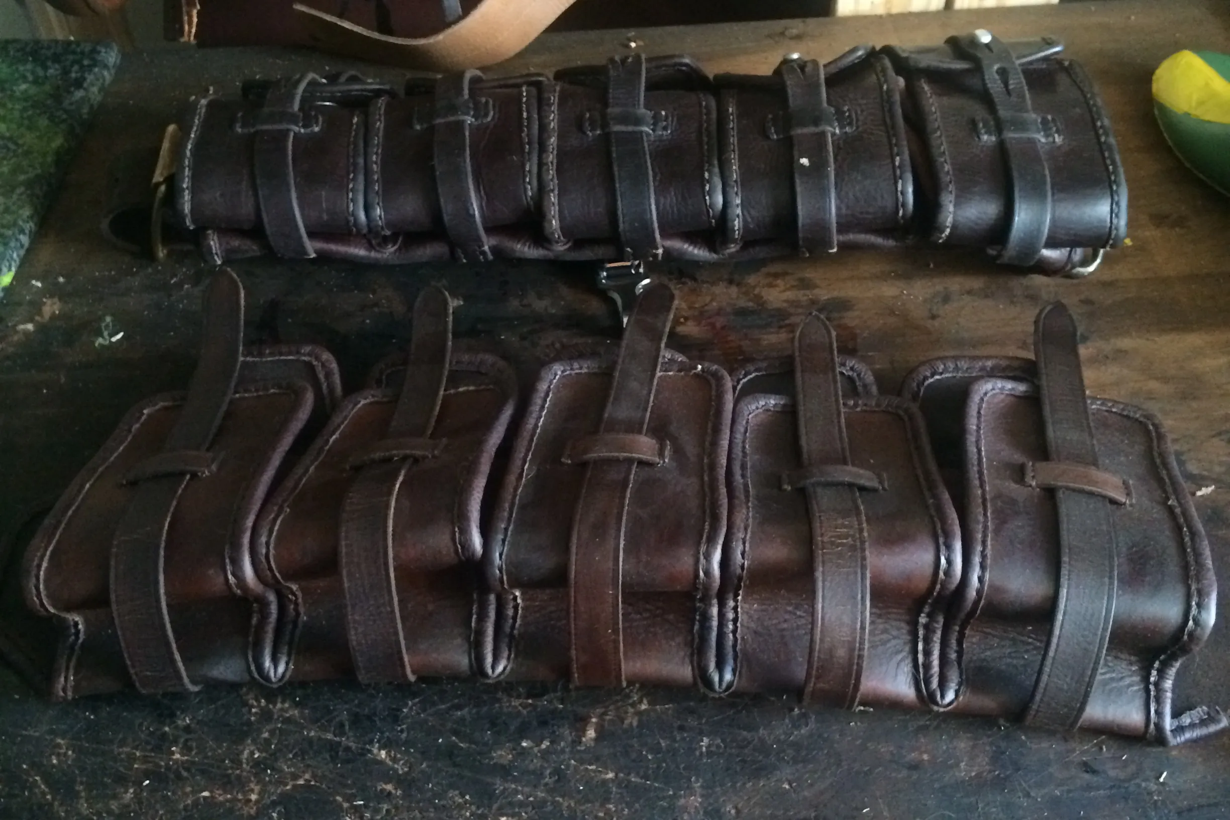 Custom leather commission by Helena Tudgay